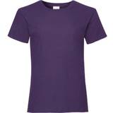 Fruit of the Loom Girl's Valueweight T-shirt 2-pack - Purple