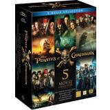 Disney Movies Pirates Of The Caribbean 5-Movie Collection (Blu-Ray)