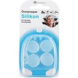 White Hearing Protections Swedsafe Silicone Earplugs 2 Pairs