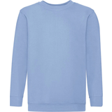 Fruit of the Loom Childrens Unisex Set In Sleeve Sweatshirt 2-pack - Sky Blue