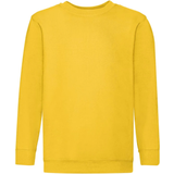 Yellow Sweatshirts Children's Clothing Fruit of the Loom Childrens Unisex Set In Sleeve Sweatshirt 2-pack - Sunflower