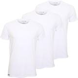Lacoste Men Tops Lacoste Essentials Crew Neck T-shirts 3-pack - White
