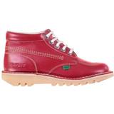 Red Lace Boots Kickers Kick Hi Classic - Red