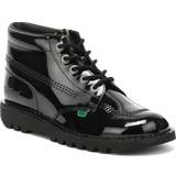 Kickers Lace Boots Kickers Kick Hi Classic - Patent Black