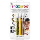 Yellow Makeup Fancy Dress Snazaroo Brush Pen Jungle Pack
