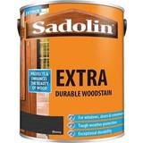Sadolin Black - Woodstain Paint Sadolin Extra Durable Woodstain Ebony 5L