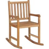 Brown Rocking Chairs vidaXL - Rocking Chair 105.9cm
