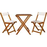 vidaXL 44014 Bistro Set, 1 Table incl. 2 Chairs