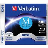 4x - Blu-ray Optical Storage Verbatim M-Disc 4x BD-R XL 100GB 1-pack Slimcase