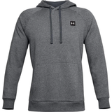 Under Armour Sportswear Garment Jumpers Under Armour Rival Fleece Hoodie Men - Pitch Gray Light Heather/Onyx White
