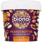 Biona Organic Peanut Butter Crunchy with Salt 1000g
