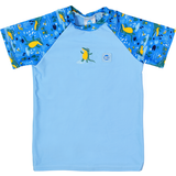 Blue UV Shirts Children's Clothing Splash About Short Sleeve Rash Top - Crocodile Swamp