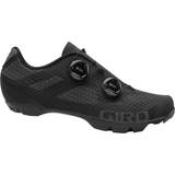 Rubber Cycling Shoes Giro Sector M - Black/Dark Shadow
