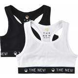 24-36M Bralettes Children's Clothing The New Organic Top Noos 2-pack - Black/White (TN1755-1)