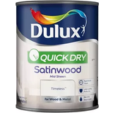 Dulux White - Woodstain Paint Dulux Quick Dry Woodstain Timeless 0.75L