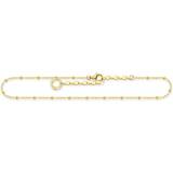 Women Anklets Thomas Sabo Dots Chain Ankle - Gold
