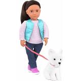 Dogs Dolls & Doll Houses Our Generation Cassie & Pet Samoyed