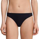 Schiesser Invisible Lace Thong - Black