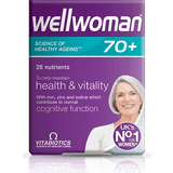 L-Carnitine Vitamins & Minerals Vitabiotics Wellwoman 70+ 30 pcs