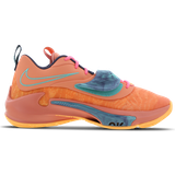 Orange Basketball Shoes Nike Zoom Freak 3 - Crimson Bliss/Dynamic Turquoise/Melon Tint/Thunder Blue