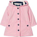 Stripes Rain Jackets Children's Clothing Hatley Lining Splash Jacket - Classic Pink with Navy Stripe (RC8PINK248)