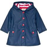 Stripes Rain Jackets Children's Clothing Hatley Lining Splash Jacket - Navy with Red Stripe (RC8NAVY180)
