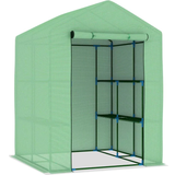 VidaXL Freestanding Greenhouses vidaXL 48167 Stainless steel Plastic