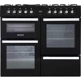 Montpellier Dual Fuel Ovens Cookers Montpellier MDF100K Black