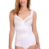 Miss Mary Bodysuits Miss Mary Grace Soft Bra Shaping Top - White