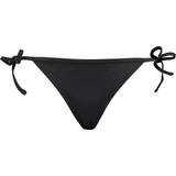 Nylon Bikini Bottoms Puma Swim Women's Side-Tie Bikini Bottom - Black
