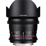 Samyang Nikon Camera Lenses Samyang 10mm T3.1 ED AS NCS CS VDSLR for Nikon