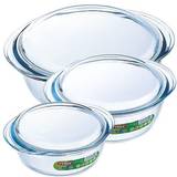 BPA-Free Oven Dishes Pyrex - Oven Dish 3pcs