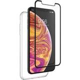 Zagg Invisible Shield Glass Curved Screen Protector + Clear Case for iPhone X/XS