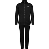 M Tracksuits Children's Clothing Under Armour Boy's UA Knit Track Suit - Black/White (1363290-001)