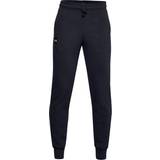 Polyester Fleece Pants Children's Clothing Under Armour Boy's UA Rival Fleece Joggers - Black/Onyx White
