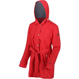 Regatta Women's Garbo Long Length Waterproof Jacket - Red Sky