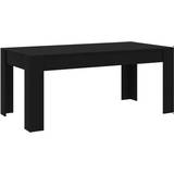 Black Dining Tables vidaXL - Dining Table 90x180cm