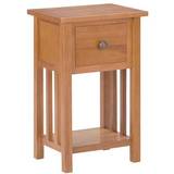 Retractable Drawers Small Tables vidaXL 289182 Small Table 27x35cm