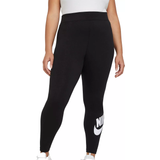 Tights & Stay-Ups on sale Nike Essential High-Waisted Leggings Plus Size - Black/White