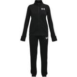 XS Tracksuits Children's Clothing Under Armour Girl's Knit Tracksuit - Black