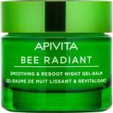AHA Acid Facial Creams Apivita Bee Radiant Smoothing & Reboot Night Gel Balm 50ml