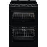 Double oven with induction hob Zanussi ZCI66280BA Black