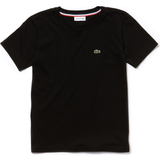 Lacoste Kids' Crew Neck Cotton Jersey T-shirt - Black (TJ1442-031)