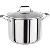 Stainless Steel Stockpots Stellar 5000 with lid 6.5 L 24 cm