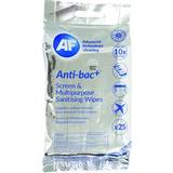 AF Anti-bac+ Sanitising Screen Cleaning Wipes 25-pack