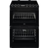 Electric Ovens - Two Ovens Induction Cookers AEG CIB6742ACB Black