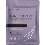 Collagen Hand Masks Beauty Pro Hand Therapy Collagen Infused Glove with Removable Finger Tips 17g