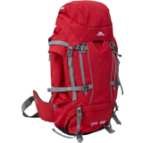 Drawstring Hiking Backpacks Trespass Trek 66 - Red Tone