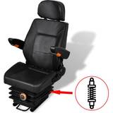 Metal Vehicle Accessories vidaXL Tractor Seat with Suspension