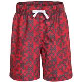 Trespass Kid's Hitter Printed Shorts - Red
